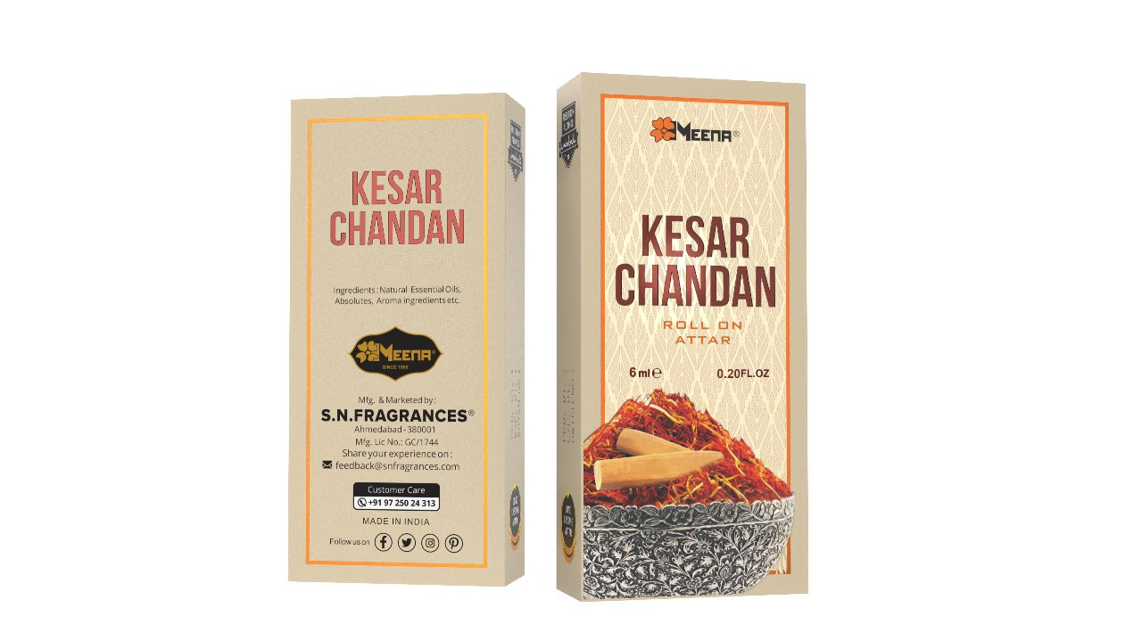 KESAR CHANDAN ( 6 ML Pack of Two )