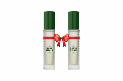 Musk Rizali Attar 6ML (Pack of Two) – White Floral, Powdery & Musky Fragrance