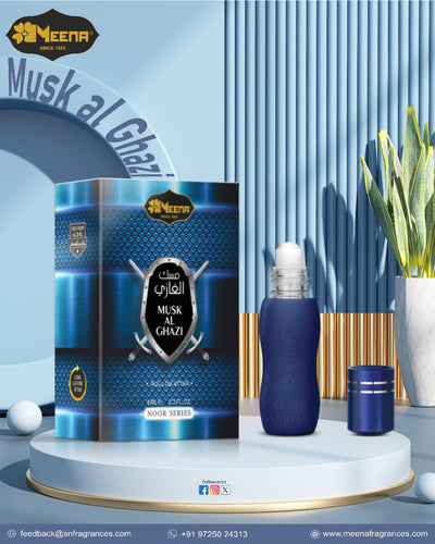 Musk Al Ghazi Attar – 6ML | Soft, White Floral, Powdery & Musky Fragrance