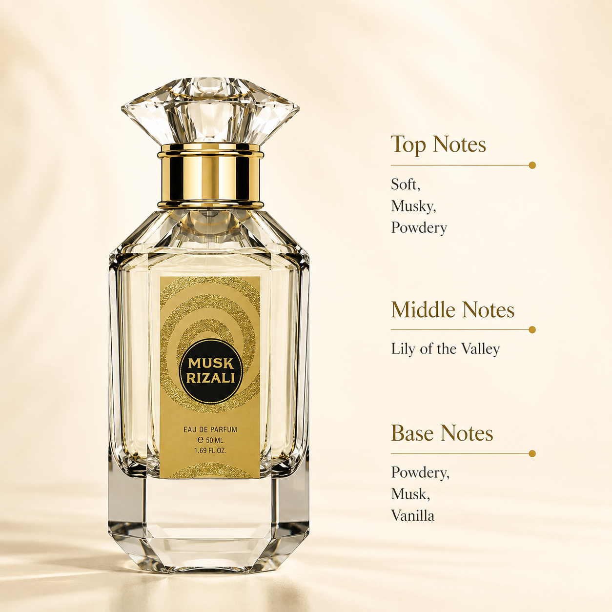 Musk Rizali – Premium White Musk Eau de Parfum | 50ml