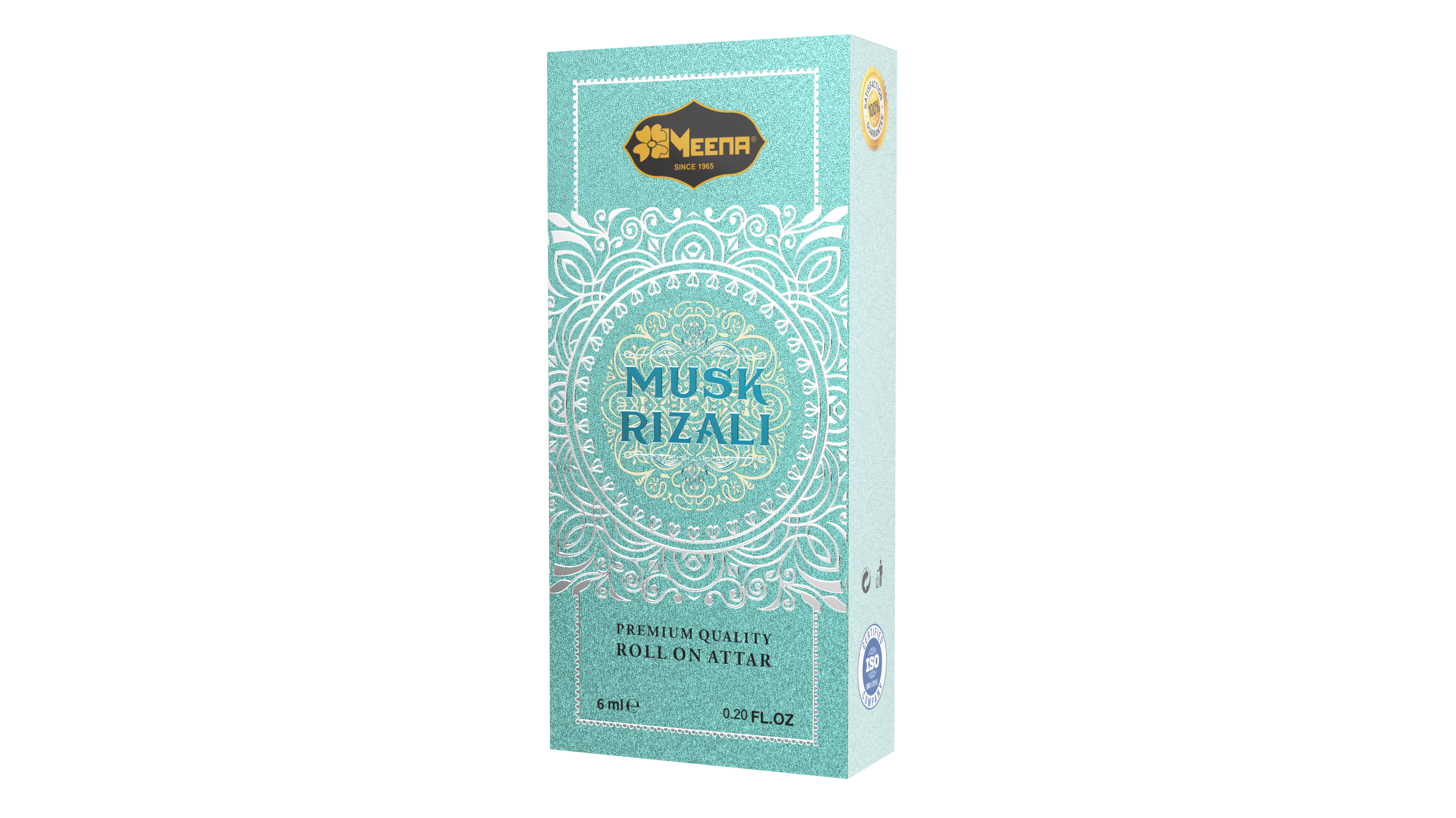 Musk Rizali Attar 6ML (Pack of Two) – White Floral, Powdery & Musky Fragrance