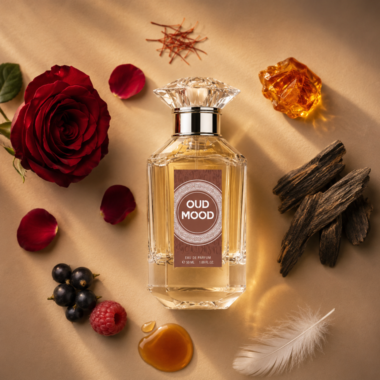 Oud Mood - Vanilla & Saffron Eau de Parfum (50ml)