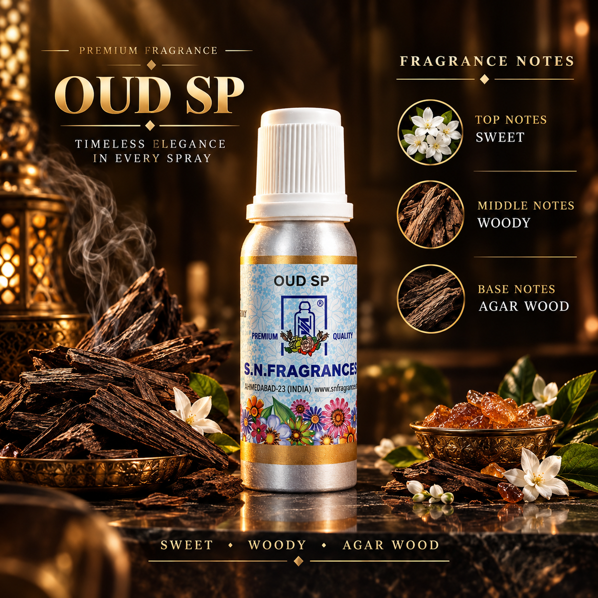Oud SP Attar – 25gm