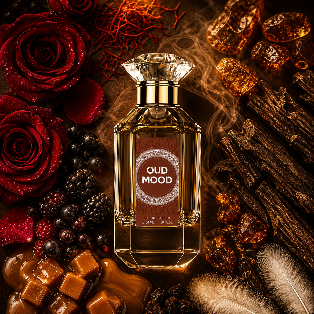 Oud Mood - Vanilla & Saffron Eau de Parfum (50ml)