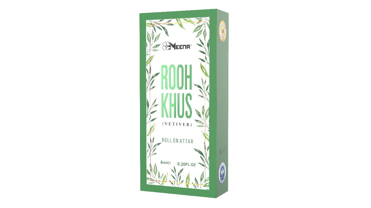 Rooh-e-Khus Attar – 6ML (Pack of Two) | Sweet, Woody & Vetiver Fragrance
