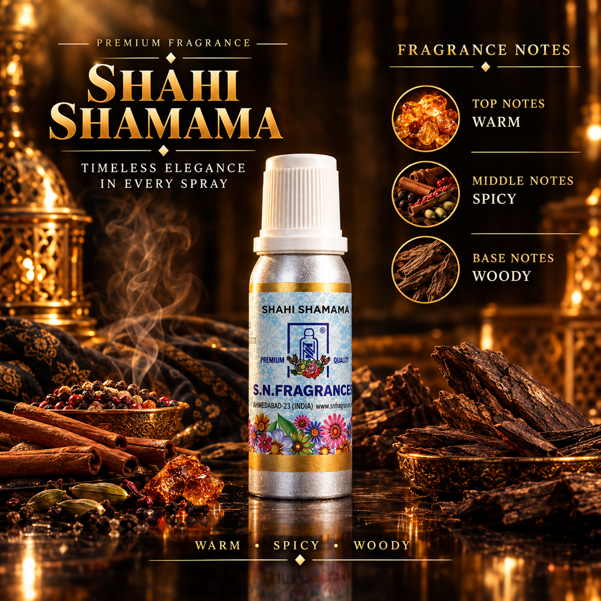 Shahi Shamama Attar – 25gm
