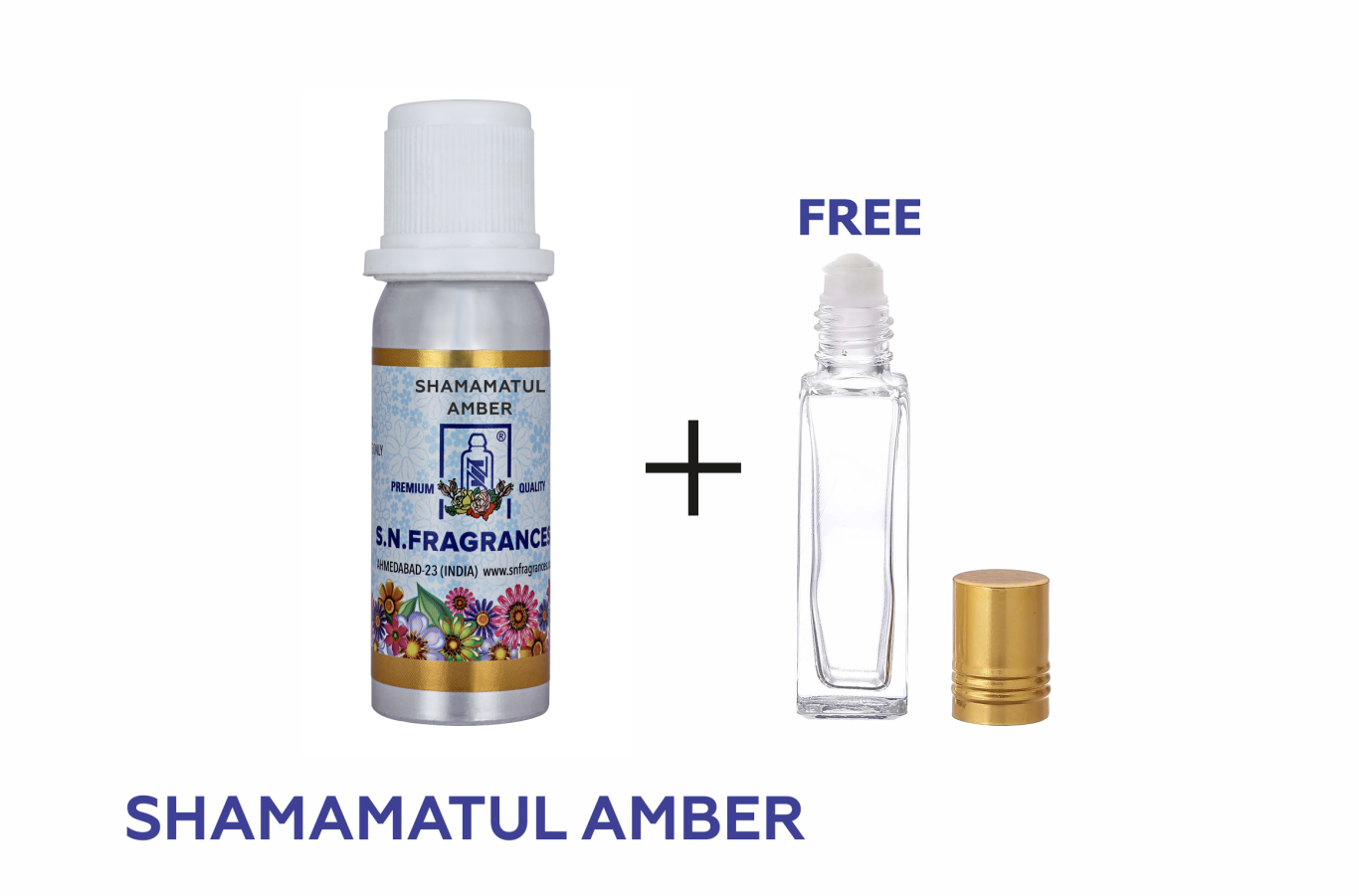 Shamamatul Amber Attar 25GM – Warm Spicy, Woody & Amber Fragrance