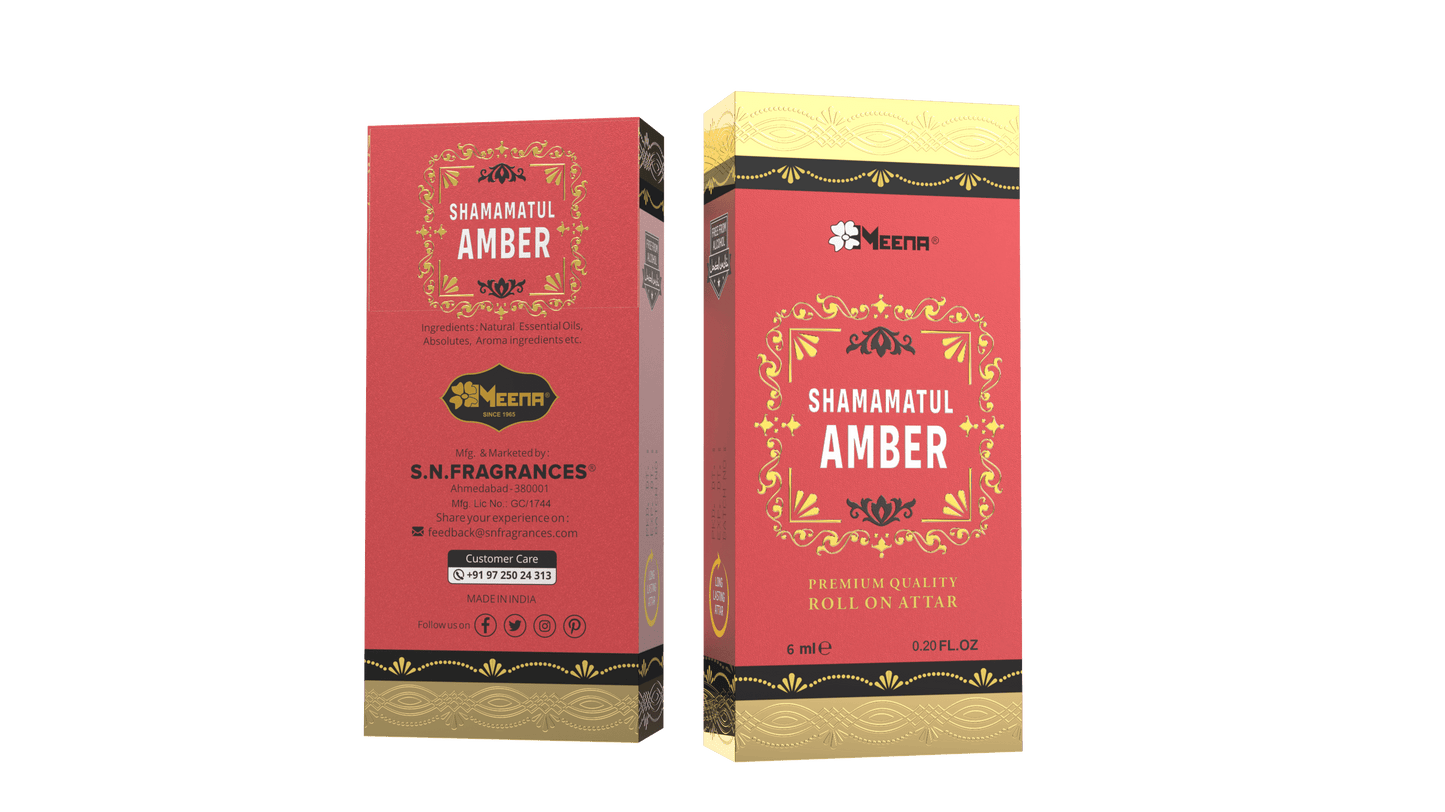 SHAMAMATUL AMBER (6 ML Pack of Two)