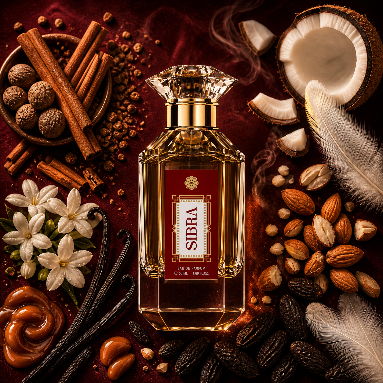 Sibra - Vanilla & Tonka Bean Eau de Parfum (50ml)