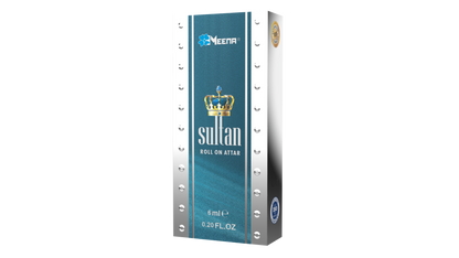 Sultan Attar – 6ML Pack of Two | Leathery, Floral, Musky & Amber Fragrance
