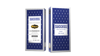 Success Attar – 6ML Pack of Two | Fresh, Floral, Fruity, Creamy & Powdery Fragrance