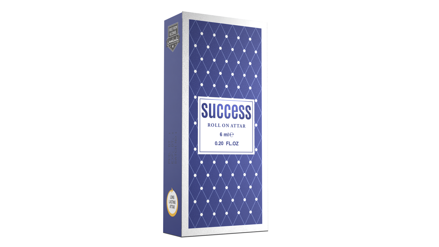 Success Attar – 6ML Pack of Two | Fresh, Floral, Fruity, Creamy & Powdery Fragrance