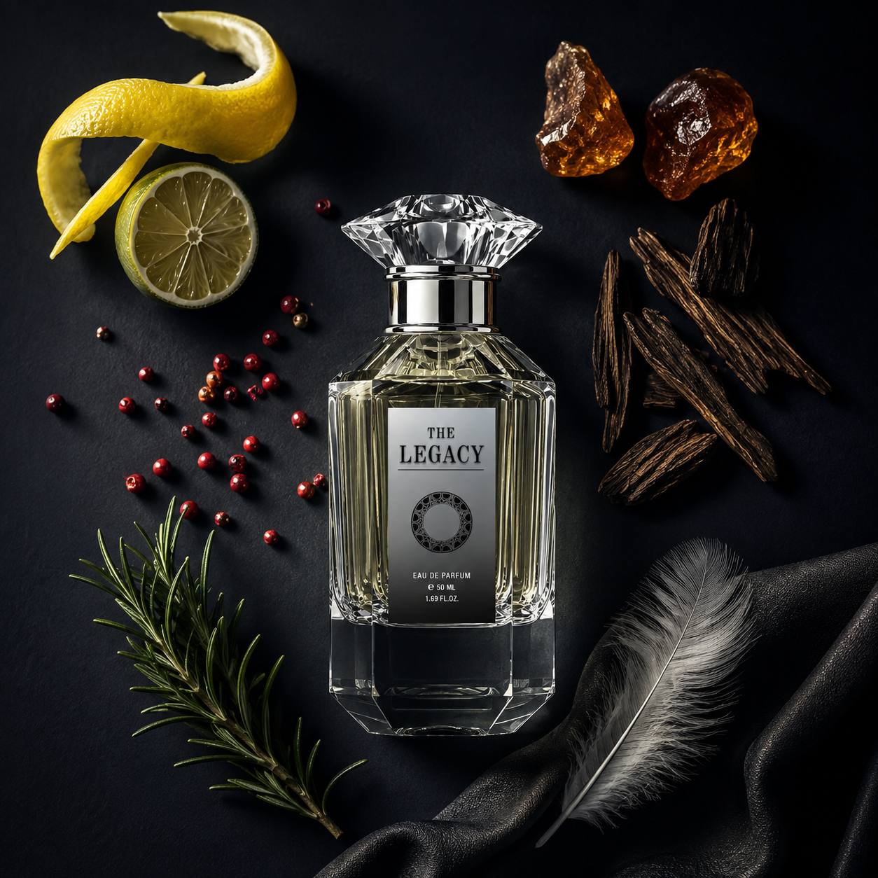The Legacy - Leather & Agarwood Eau de Parfum (50ml)