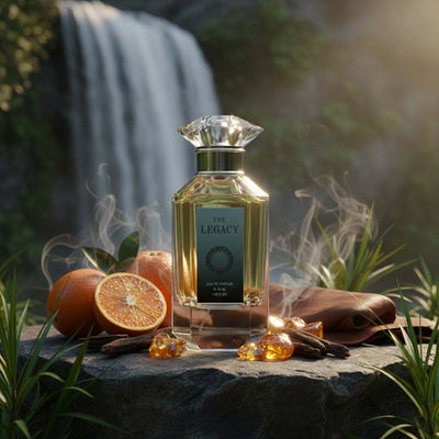 The Legacy - Eau de Parfum 50ML - Citrus Pink Pepper Davana Agarwood Amber Rosemary Leather Musk Vetiver