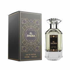 Al Sheikh Eau de Parfum 50ML - Saffron Nutmeg Lavender Agarwood Patchooli Jasmine Lily Agarwood Patchooli Musk