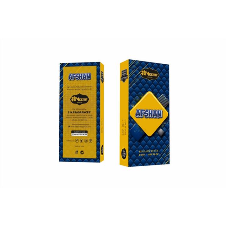 Afshan Attar – 6ML Pack of Two | Spicy, Citrus, Fruity & Woody Fragrance