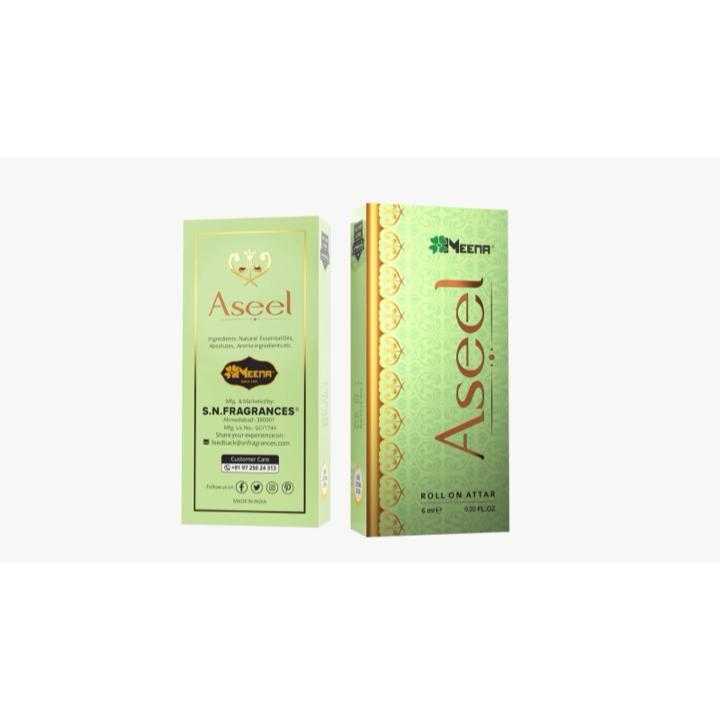 Aseel Attar – 6ML Pack of Two | Saffron, Oudh, Floral, Amber & Woody Fragrance