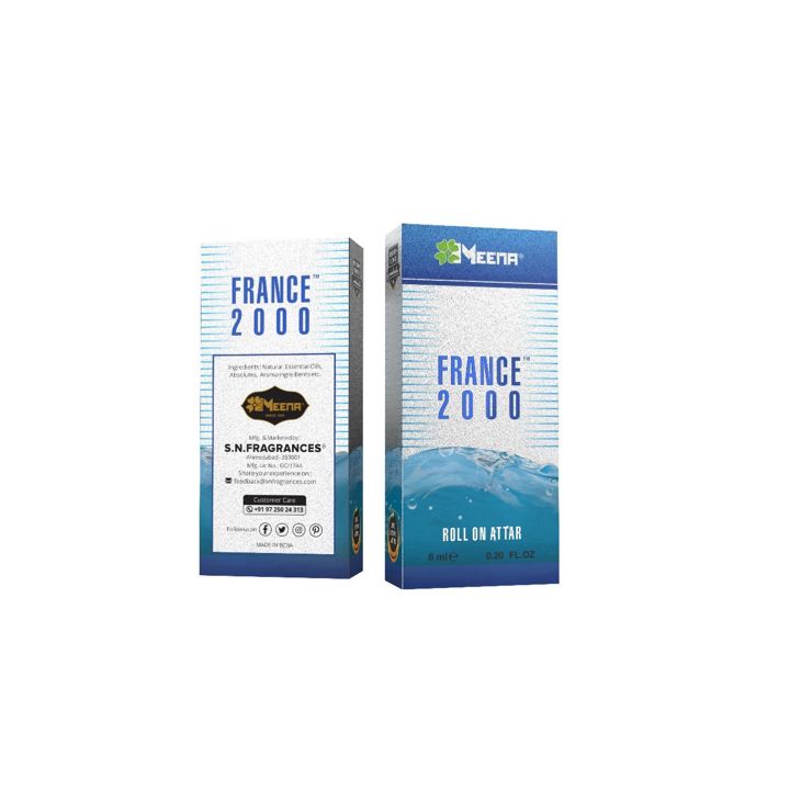FRANCE 2000 (6 ML Pack of Two)