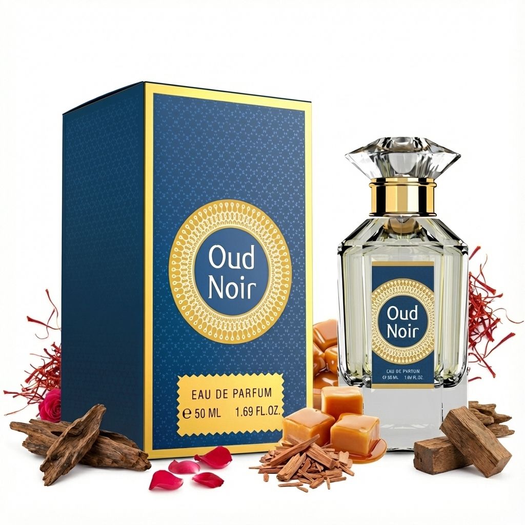 Oud Noir - Saffron & Sandalwood Eau de Parfum (50ml)