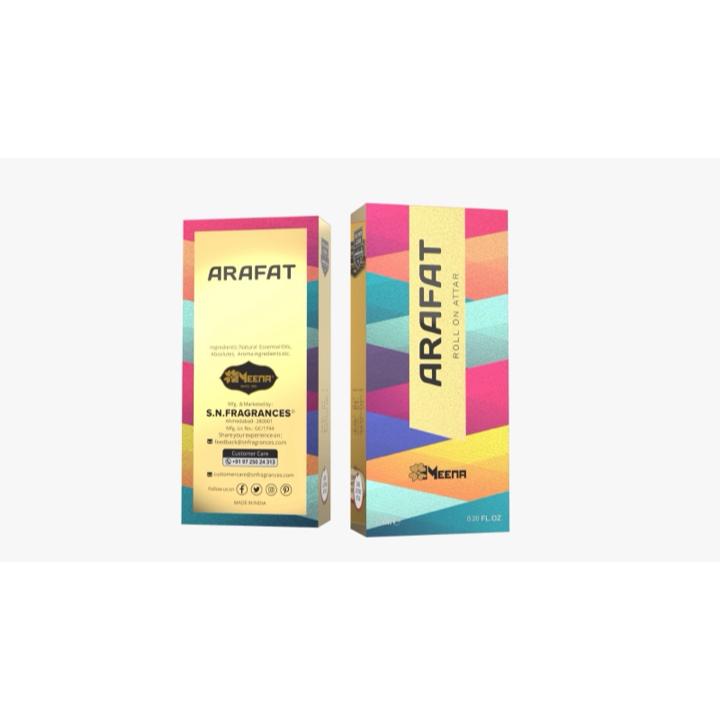 Arafat Attar – 6ML Pack of Two | Aromatic, Woody, Citrus, Floral & Amber Fragrance