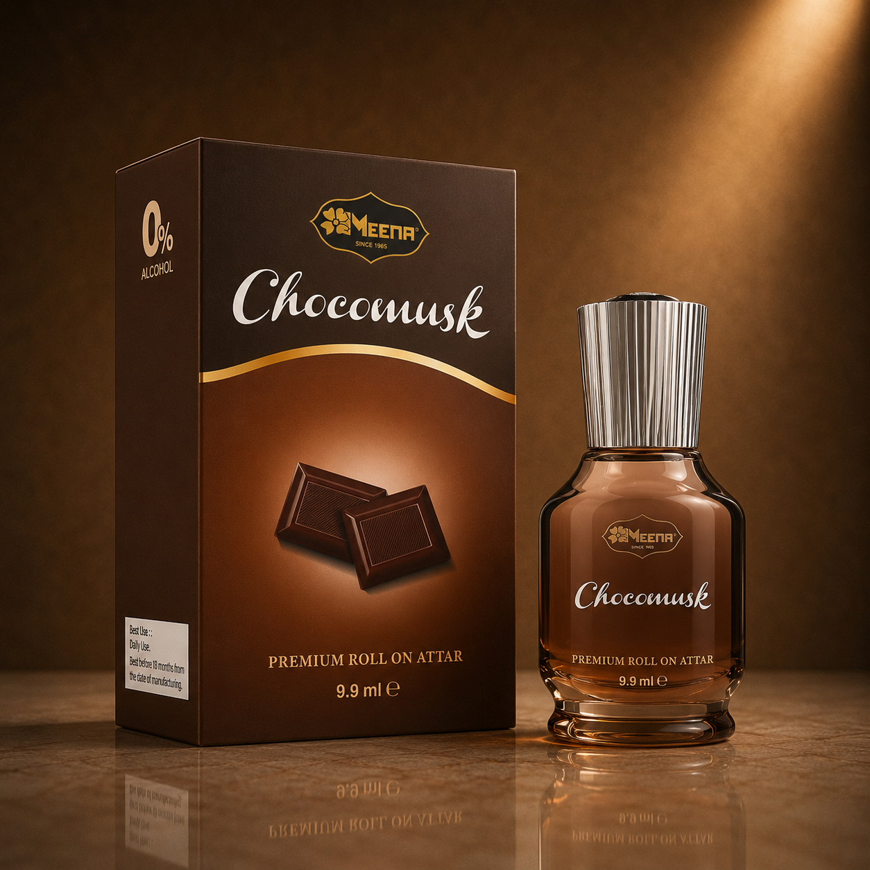 Chocomusk Attar – 10ML | Chocolate, Balsamic & Musky Fragrance