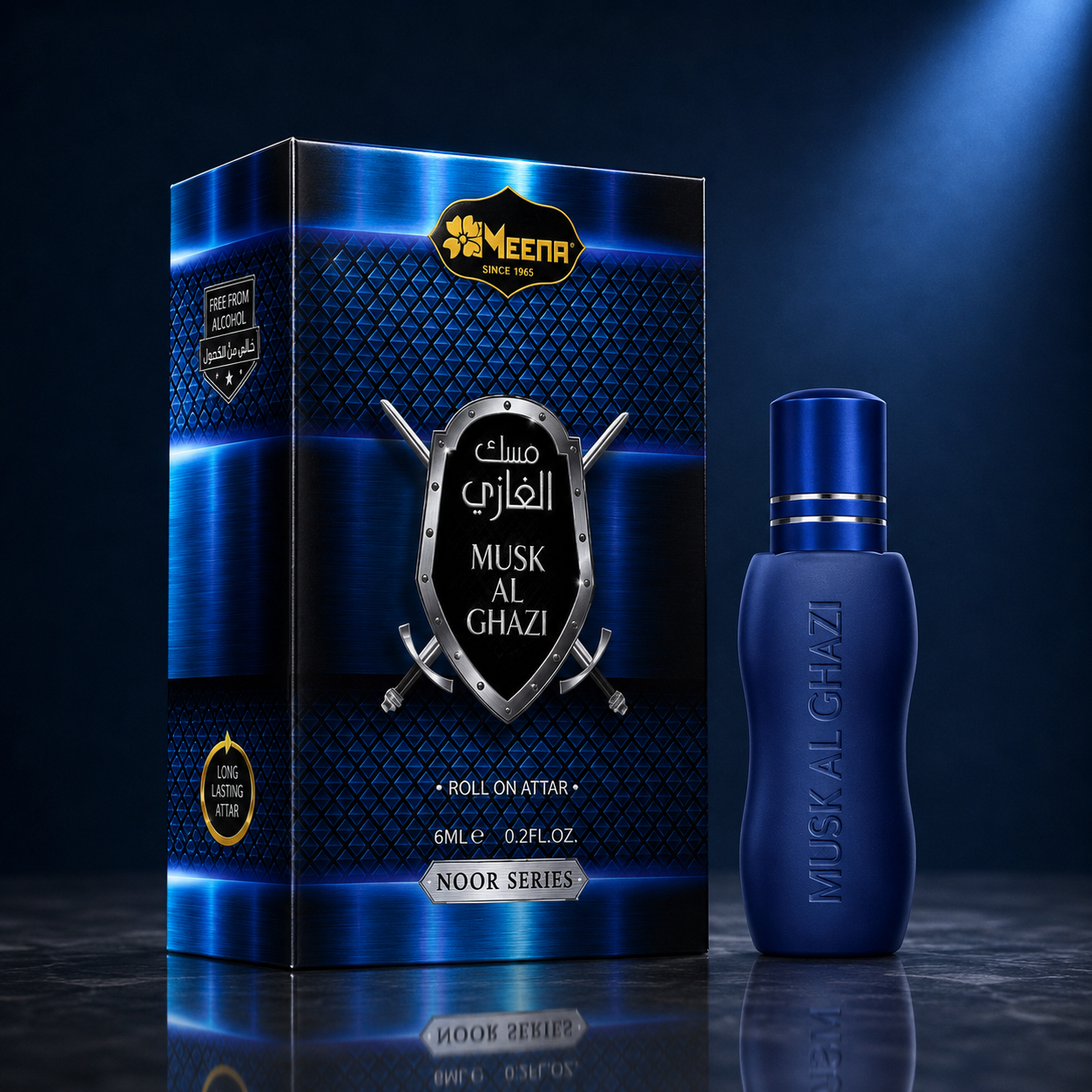 Musk Al Ghazi Attar – 6ML | Soft, White Floral, Powdery & Musky Fragrance
