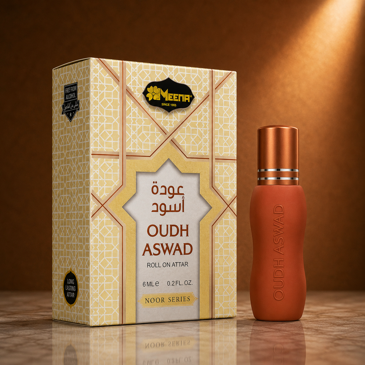 Oudh Aswad Attar – 6ML | Spicy, Dark, Rich, Woody & Amber Fragrance