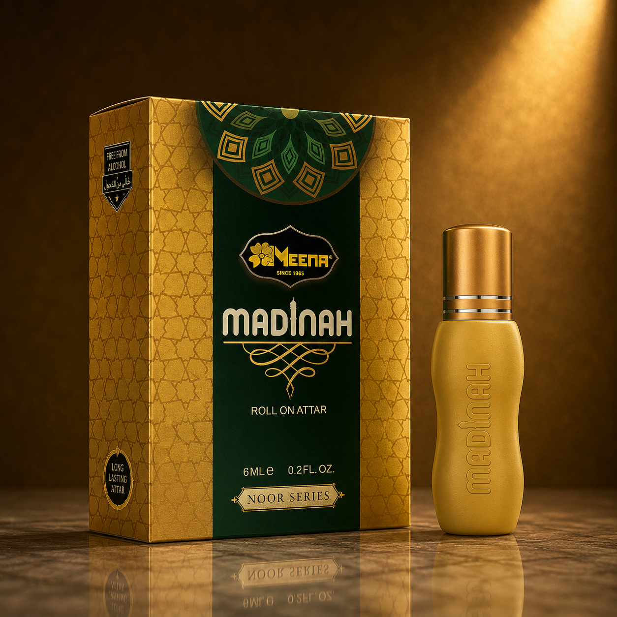 Madinah Attar – 6ML | Spicy, Floral, Amber & Woody Fragrance