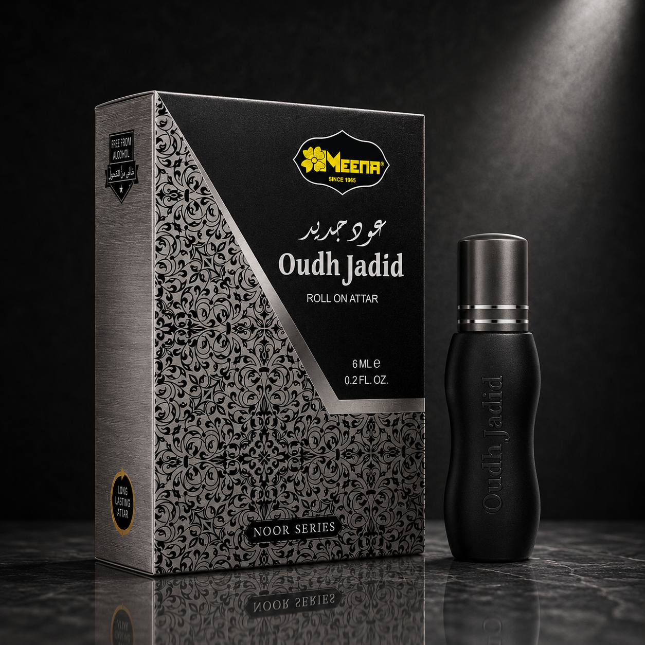 Oudh Jadid Attar – 6ML | Floral, Woody, Balsamic, Amber & Agarwood Fragrance