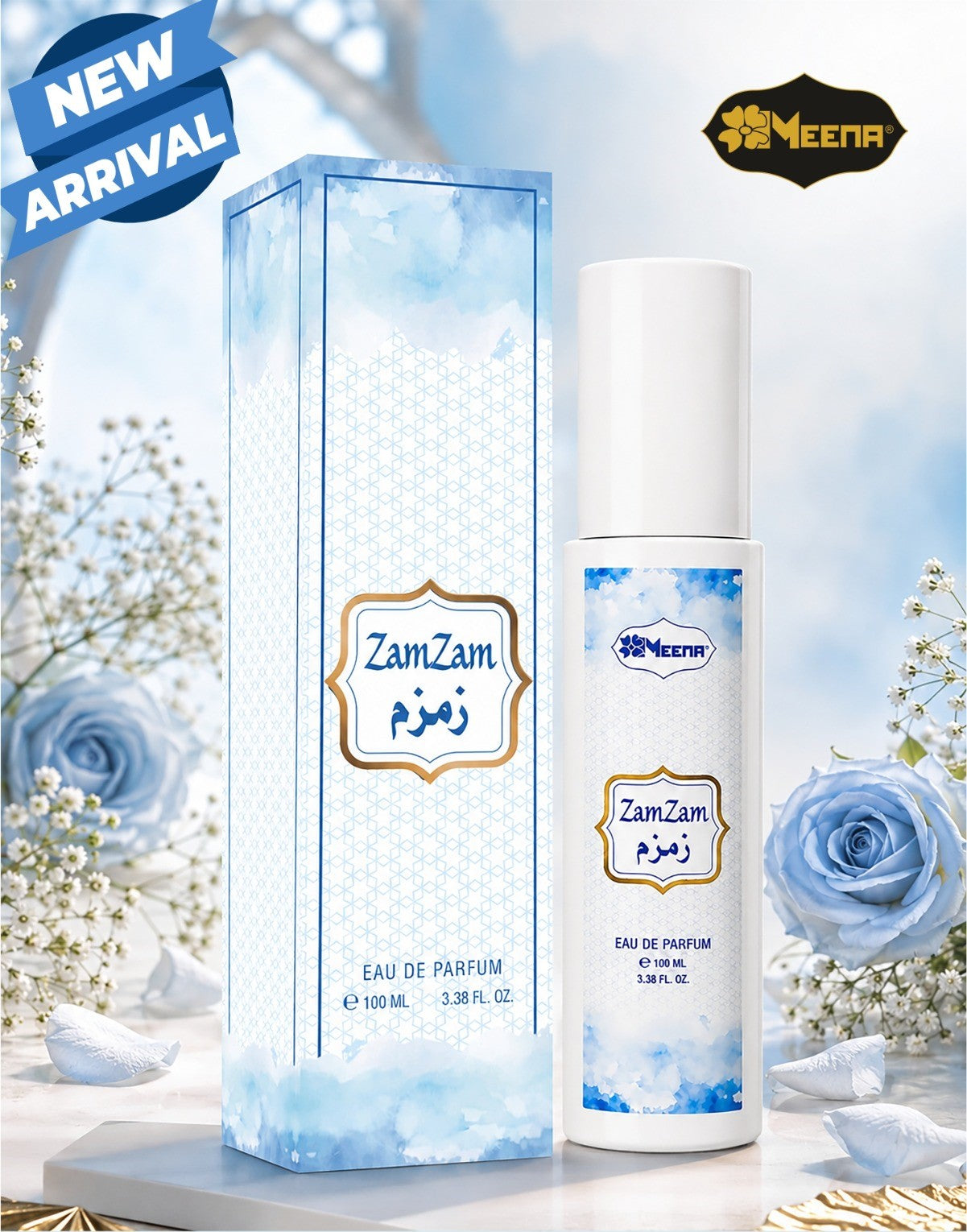 Zam Zam Perfume 100ML - Aldehydic Floral Spicy Amber Musky