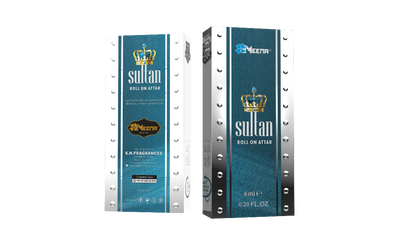 Sultan Attar – 6ML Pack of Two | Leathery, Floral, Musky & Amber Fragrance
