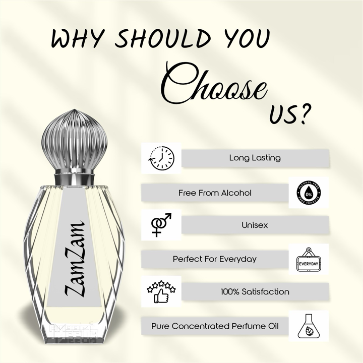 ZAM ZAM (20 ML) ALDEHYDIC, FLORAL, SPICY, AMBER, MUSKY FRAGRANCE