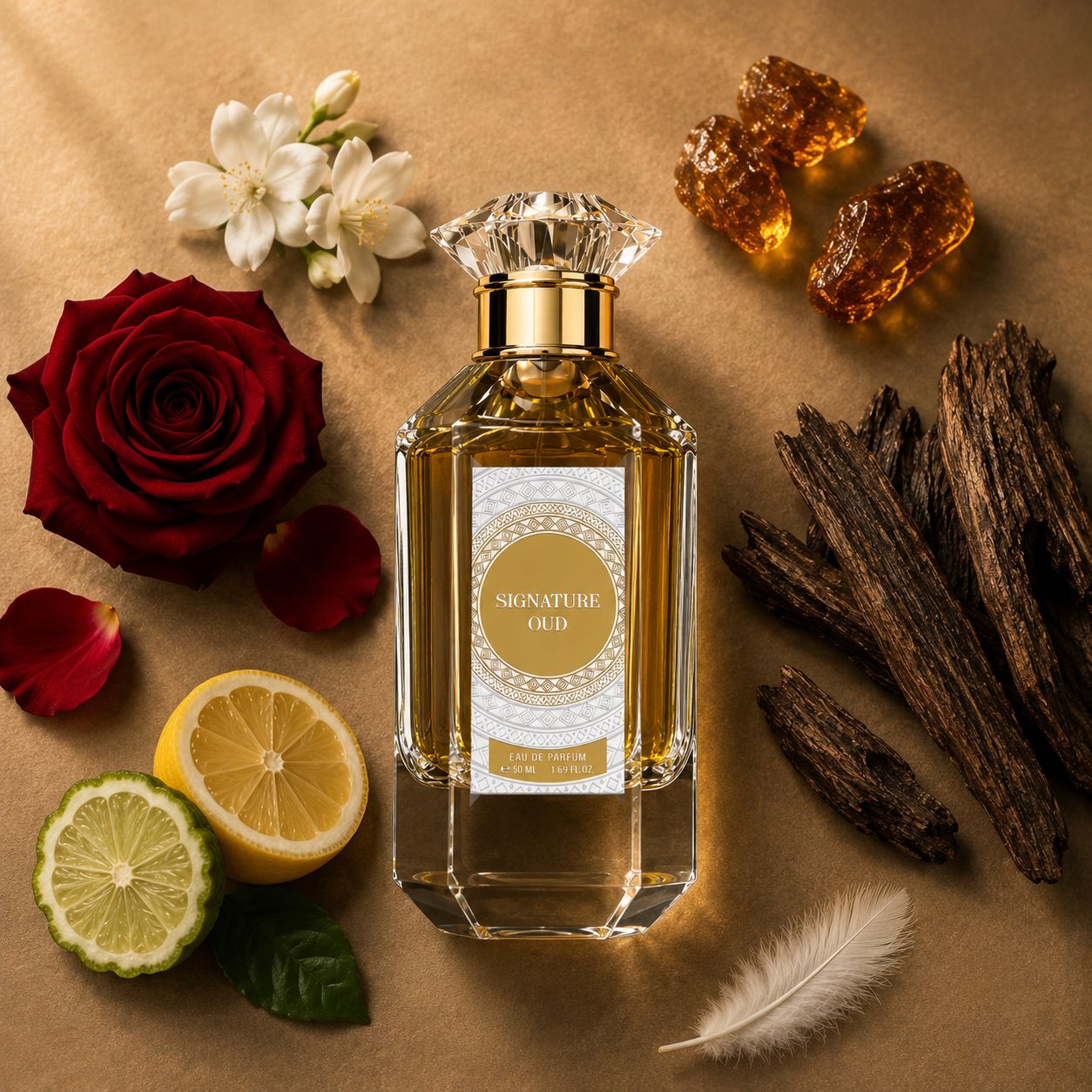 Signature Oud - Royal Rose & Amber Eau de Parfum (50ml)