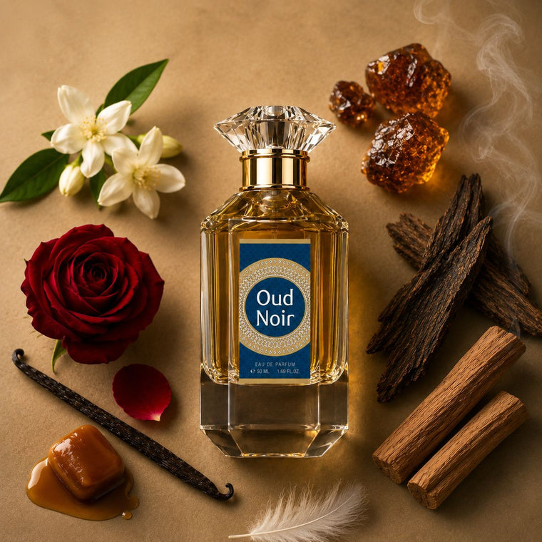 Oud Noir - Saffron & Sandalwood Eau de Parfum (50ml)