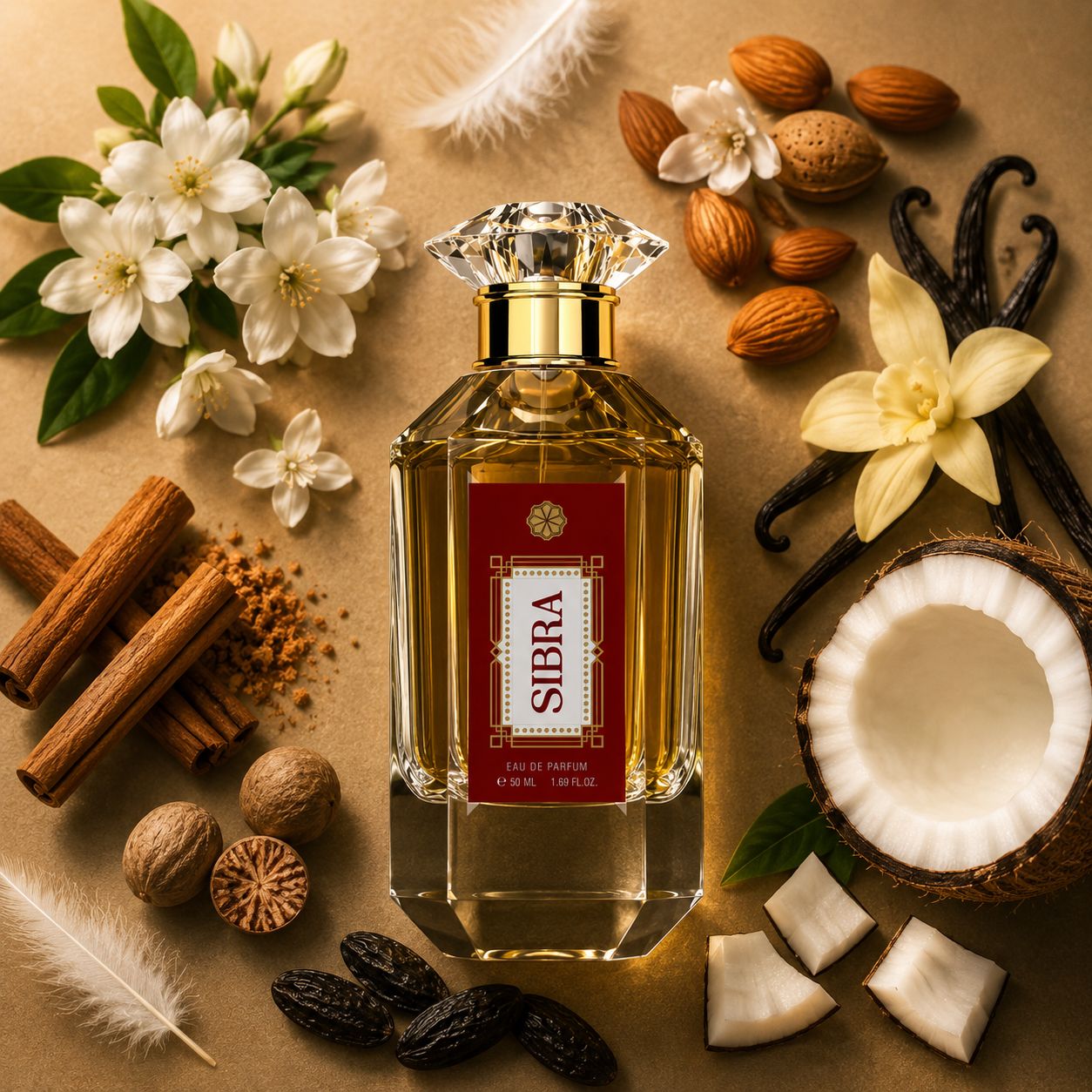 Sibra - Vanilla & Tonka Bean Eau de Parfum (50ml)